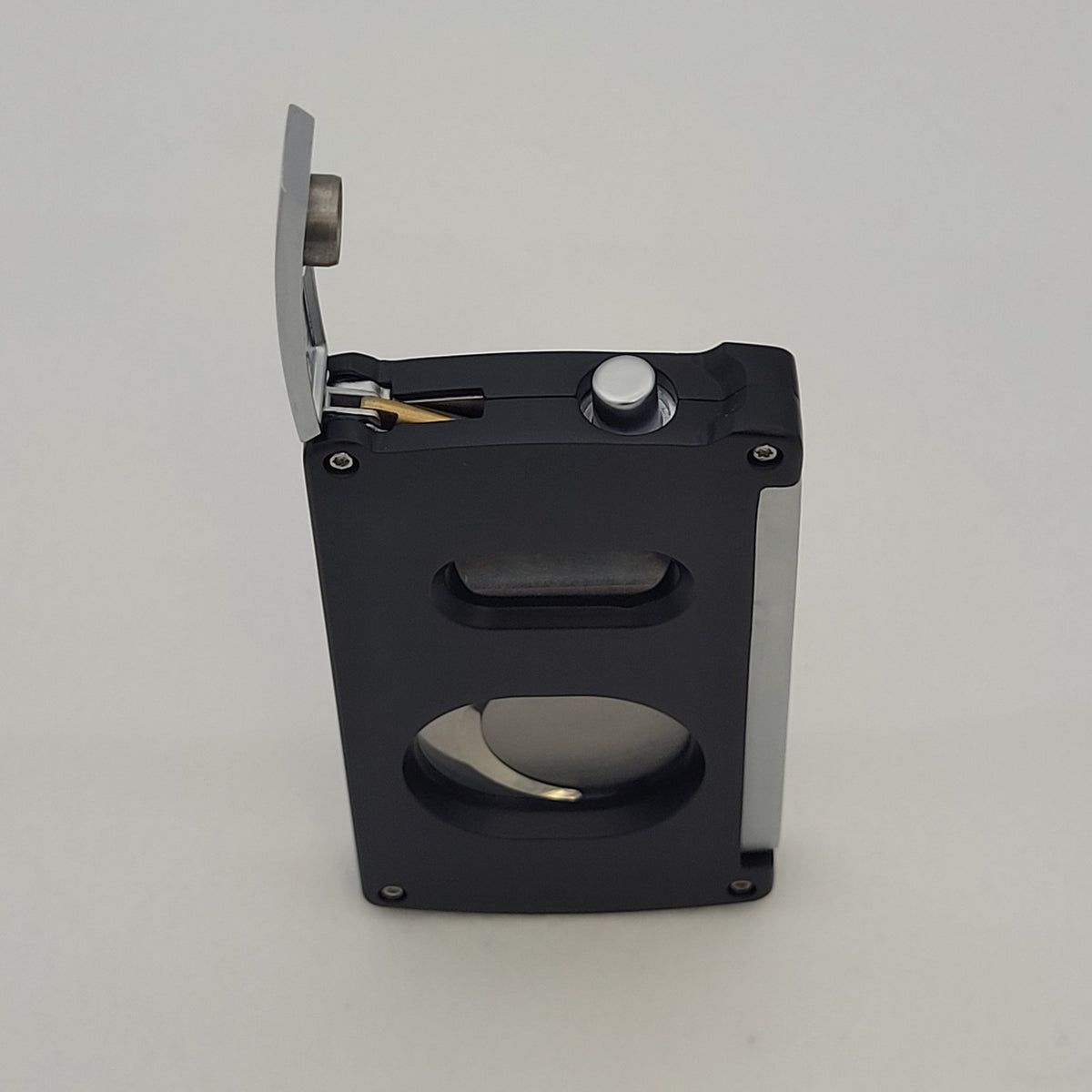 ONIX Tri-Cut Black Cigar Cutter