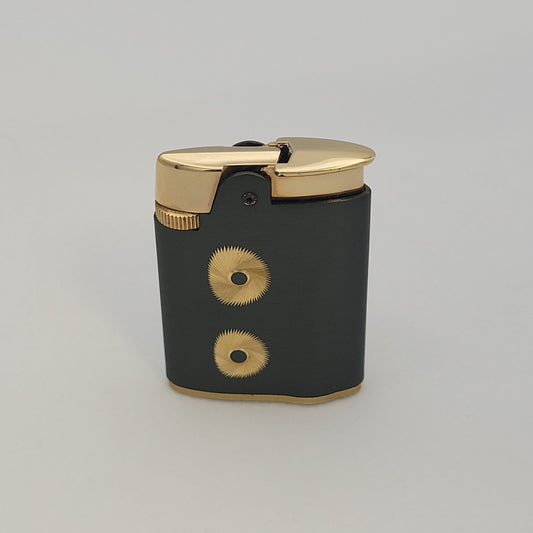 Ronson Varaflame Princess Gold Tone & Gray