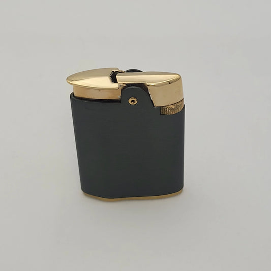 Ronson Varaflame Princess Gold Tone & Gray