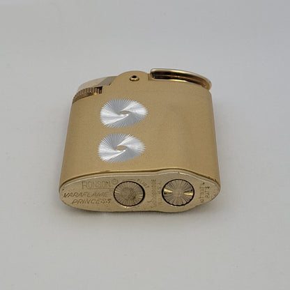 Ronson Varaflame Princess Satin Gold Tone
