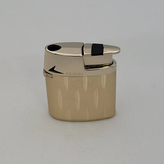 Ronson Varaflame MKII Gold Tone