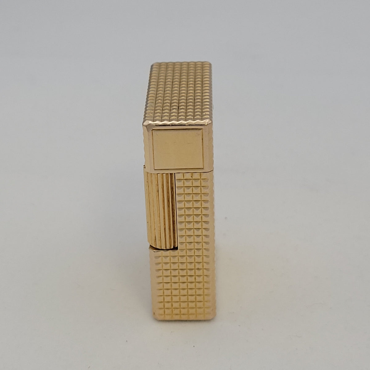 S.T. Dupont Standard Gold Plated Hobnail Design
