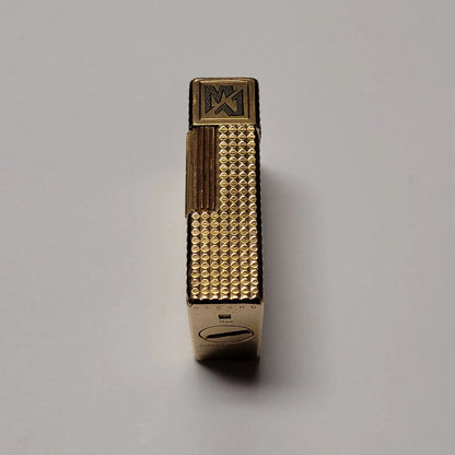 S.T. Dupont Standard Gold Plated Hobnail Design