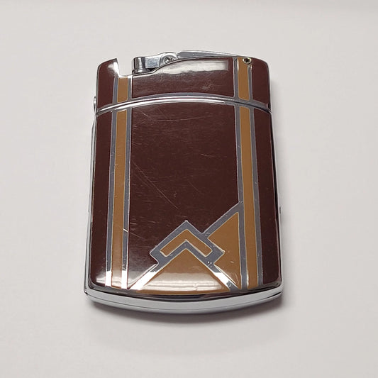 1930 Ronson Tuxedo Brown Enamel Case-Lighter