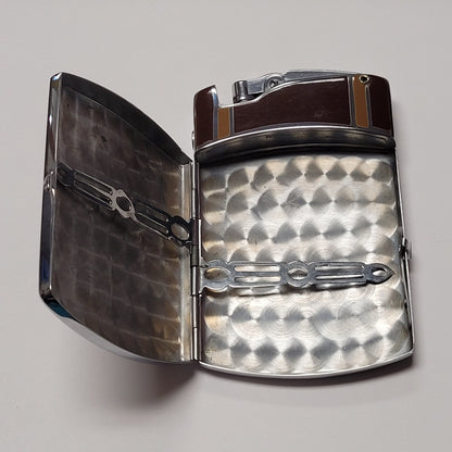 1930 Ronson Tuxedo Brown Enamel Case-Lighter