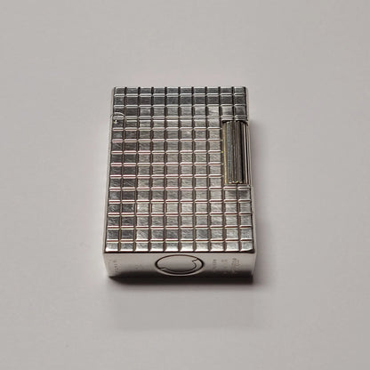 S.T. Dupont Ligne 1 Silver Plated & Squares