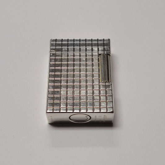 S.T. Dupont Ligne 1 Silver Plated & Squares