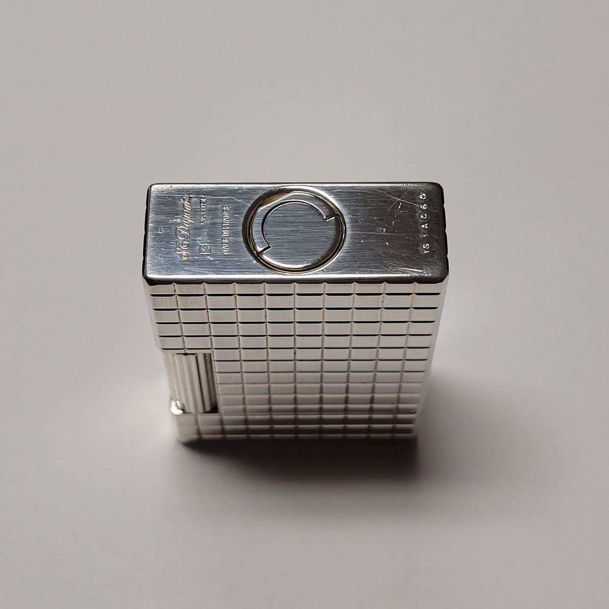 S.T. Dupont Ligne 1 Silver Plated & Squares