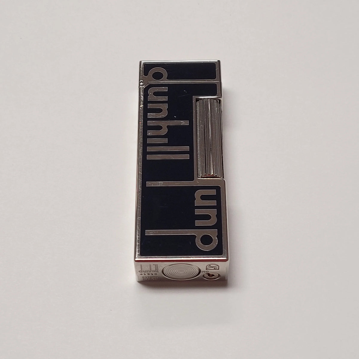 Alfred Dunhill Rollagas Logo Design Palladium Plated