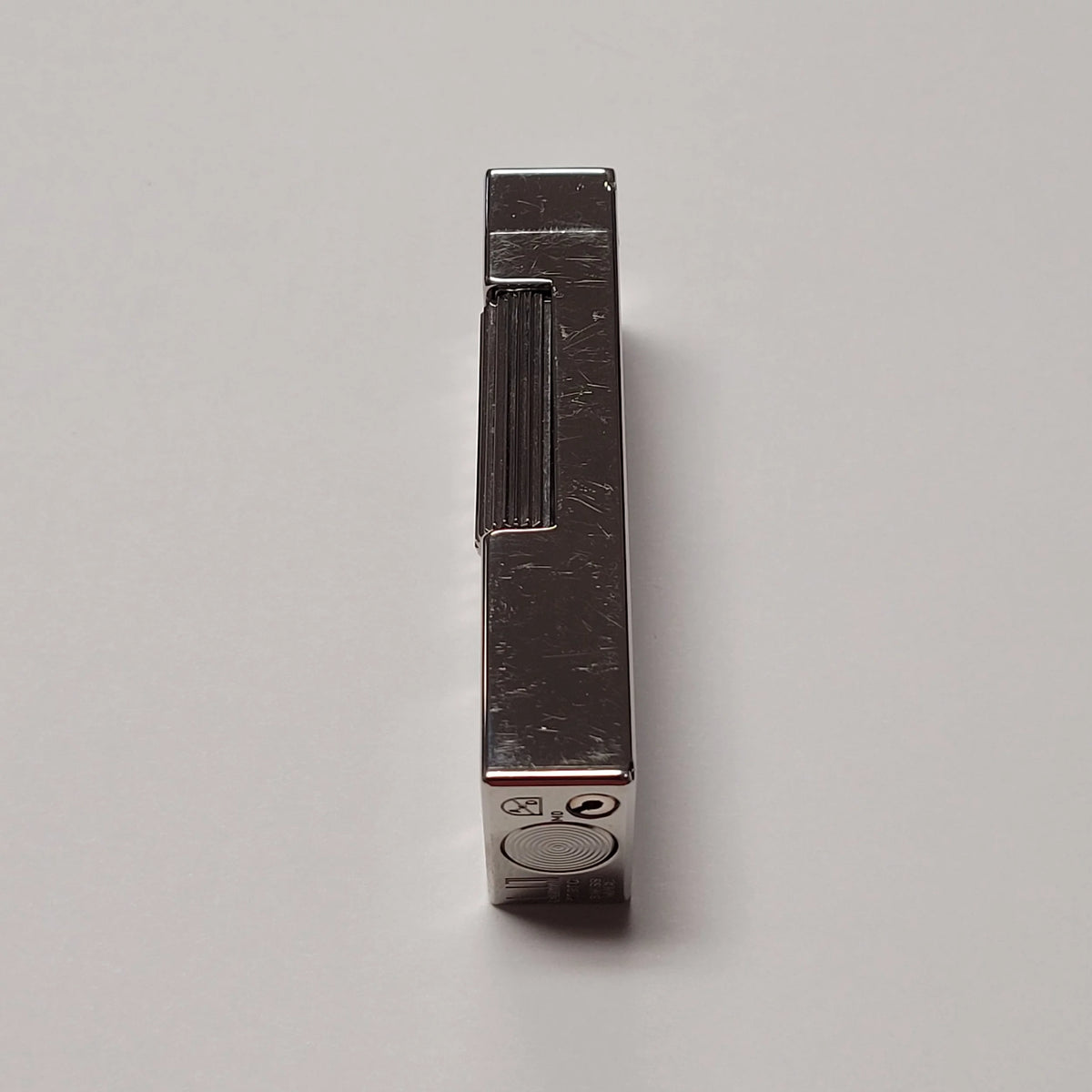 Alfred Dunhill Rollagas Logo Design Palladium Plated