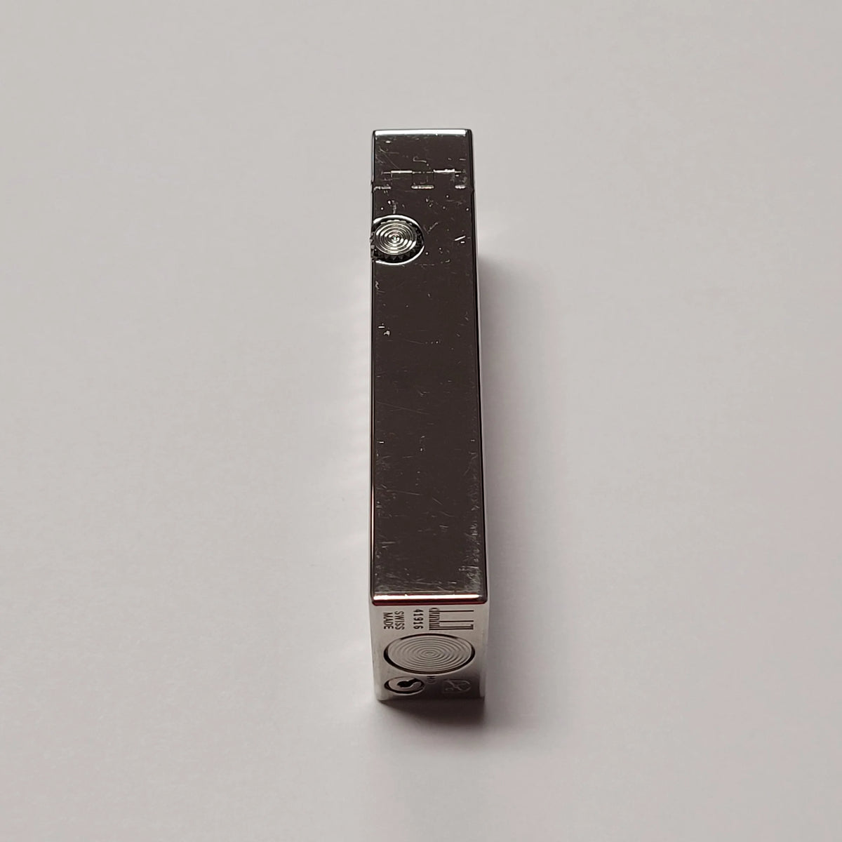 Alfred Dunhill Rollagas Logo Design Palladium Plated