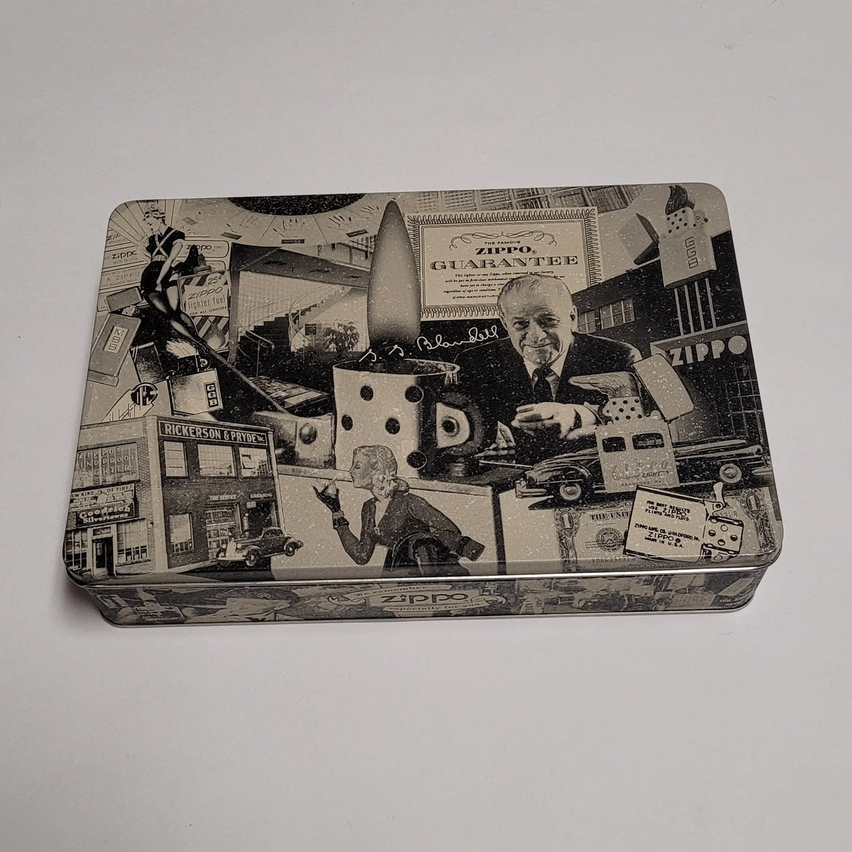 Zippo Collectors Lighter Display Box with 10 Zippo Boxes