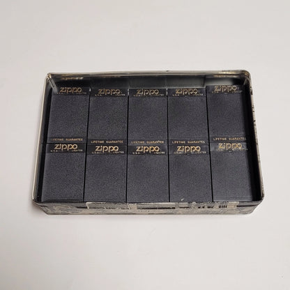 Zippo Collectors Lighter Display Box with 10 Zippo Boxes
