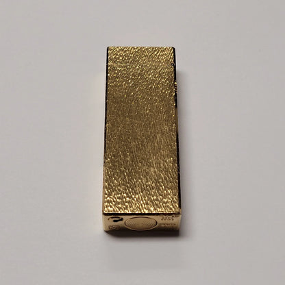 Alfred Dunhill Rollagas Fine Bark Design & Gold Plated