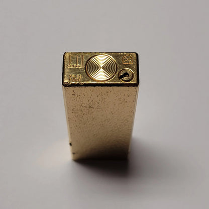 Alfred Dunhill Rollagas Fine Bark Design & Gold Plated