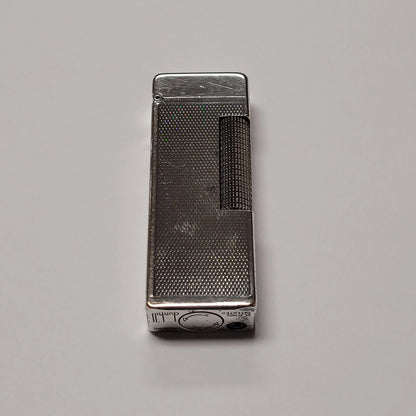 1960s Alfred Dunhill Rollagas Silver Plated Barley Design