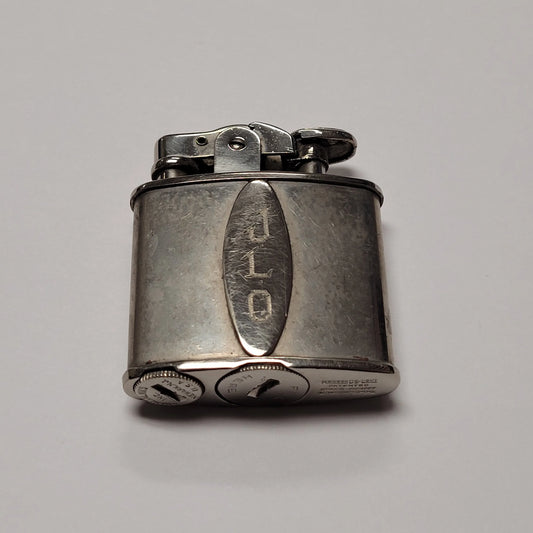 1920s Ronson De-Light Nickel Silver Lighter