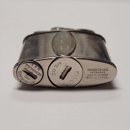 1920s Ronson De-Light Nickel Silver Lighter