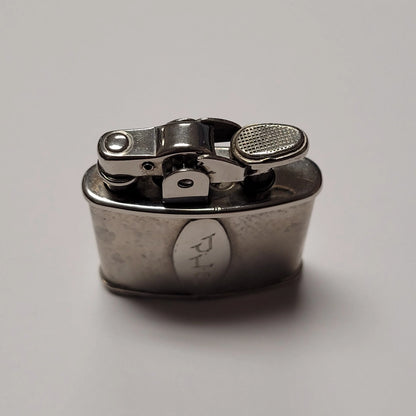 1920s Ronson De-Light Nickel Silver Lighter