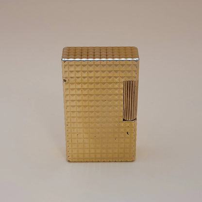 S.T. Dupont Standard Gold Plated Hobnail Design