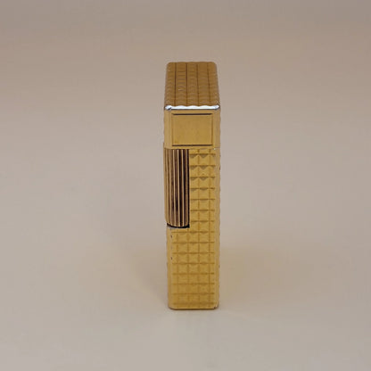 S.T. Dupont Standard Gold Plated Hobnail Design