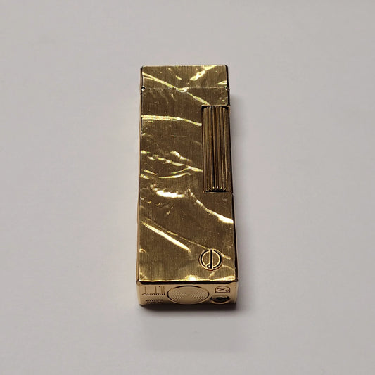 Alfred Dunhill Rollagas Gold Plated Coral Design