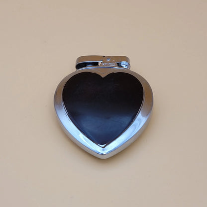 1930s Ronson Heart Tortoise Enamel "Bob" Petrol Lighter
