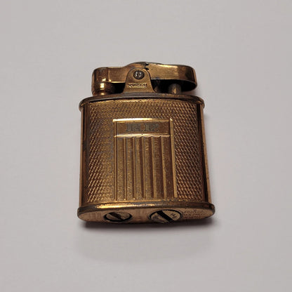 1930s Ronson Princess Art Deco Dureum & Black Enamel Lighter