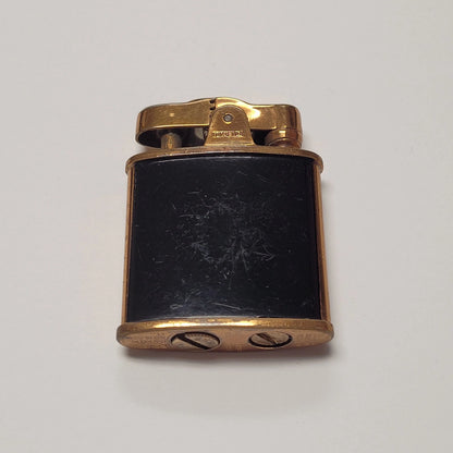 1930s Ronson Princess Art Deco Dureum & Black Enamel Lighter