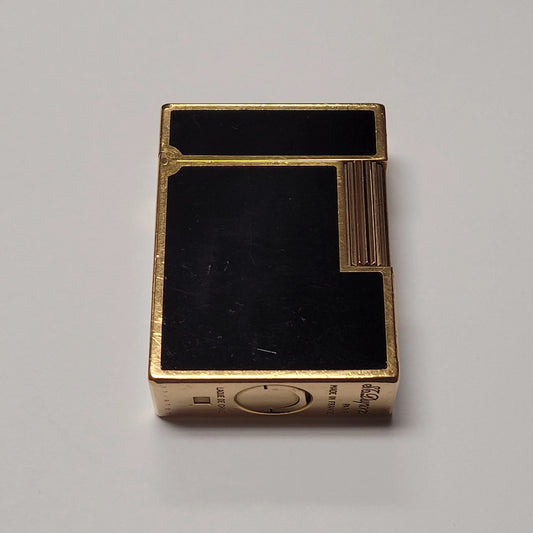 S.T. Dupont Ligne 1 Black Lacquer & Gold Plated