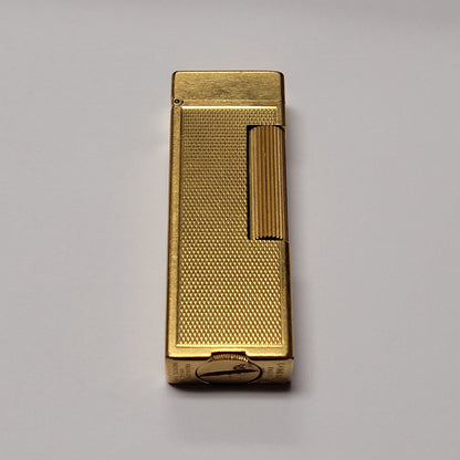 1950s Alfred Dunhill Rollalite Gold Plated & Barley