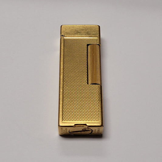 1950s Alfred Dunhill Rollalite Gold Plated & Barley