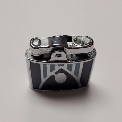 1930s Ronson Princess Two-Toned Blue Enamel Lighter