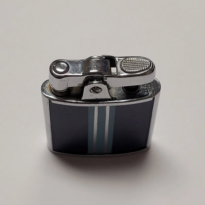 1930s Ronson Princess De-Light Blue Enamel Lighter
