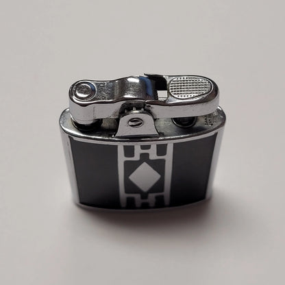 1930s Ronson Princess De-Light Black Enamel Lighter