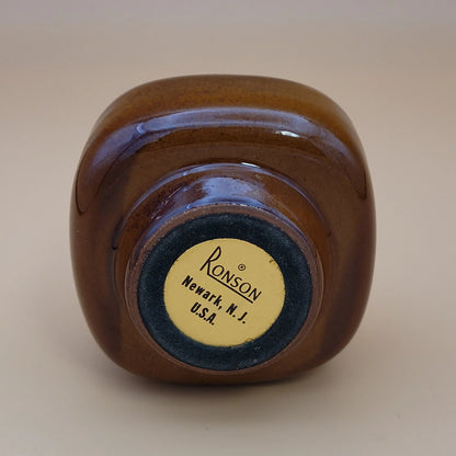Ronson Wood Ceramic Petrol Table Lighter