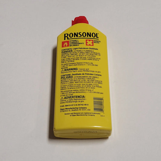 Ronsonol 8 Ounce Petrol Lighter Fuel
