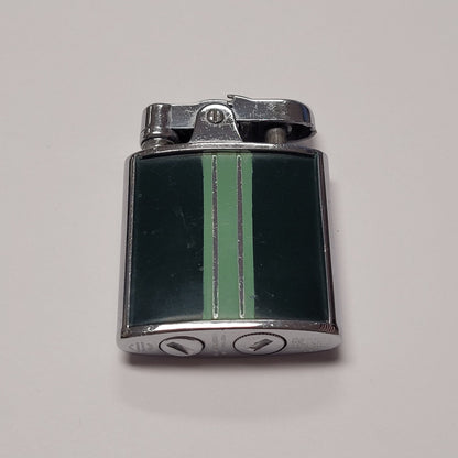 1930s Ronson Princess De-Light Green Enamel Lighter