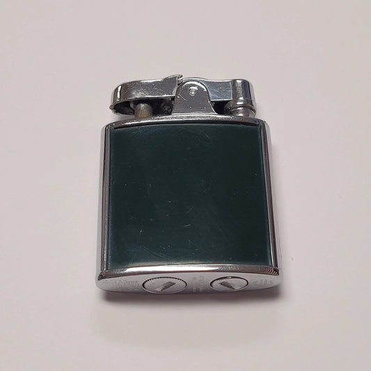 1930s Ronson Princess De-Light Green Enamel Lighter