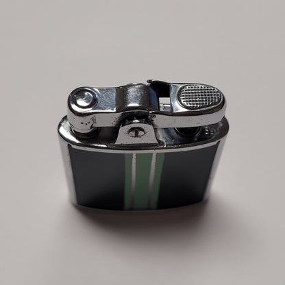1930s Ronson Princess De-Light Green Enamel Lighter