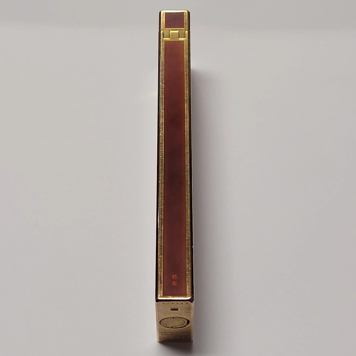 S.T. Dupont Ligne 1 Gold Plated & Chinese Lacquer Table Lighter