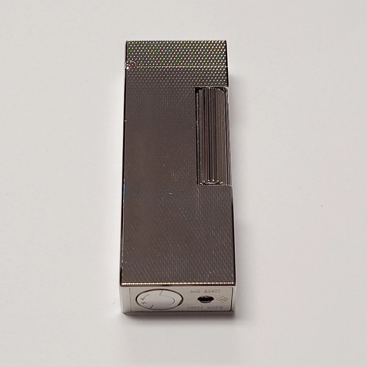 Alfred Dunhill Rollagas 2 Barley Palladium Plated Lighter