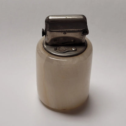 1930s Thorens Marble Semi-Automatic Table Lighter