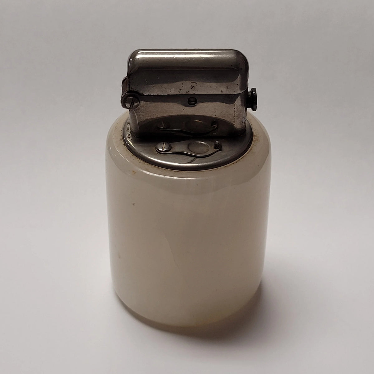 1930s Thorens Marble Semi-Automatic Table Lighter