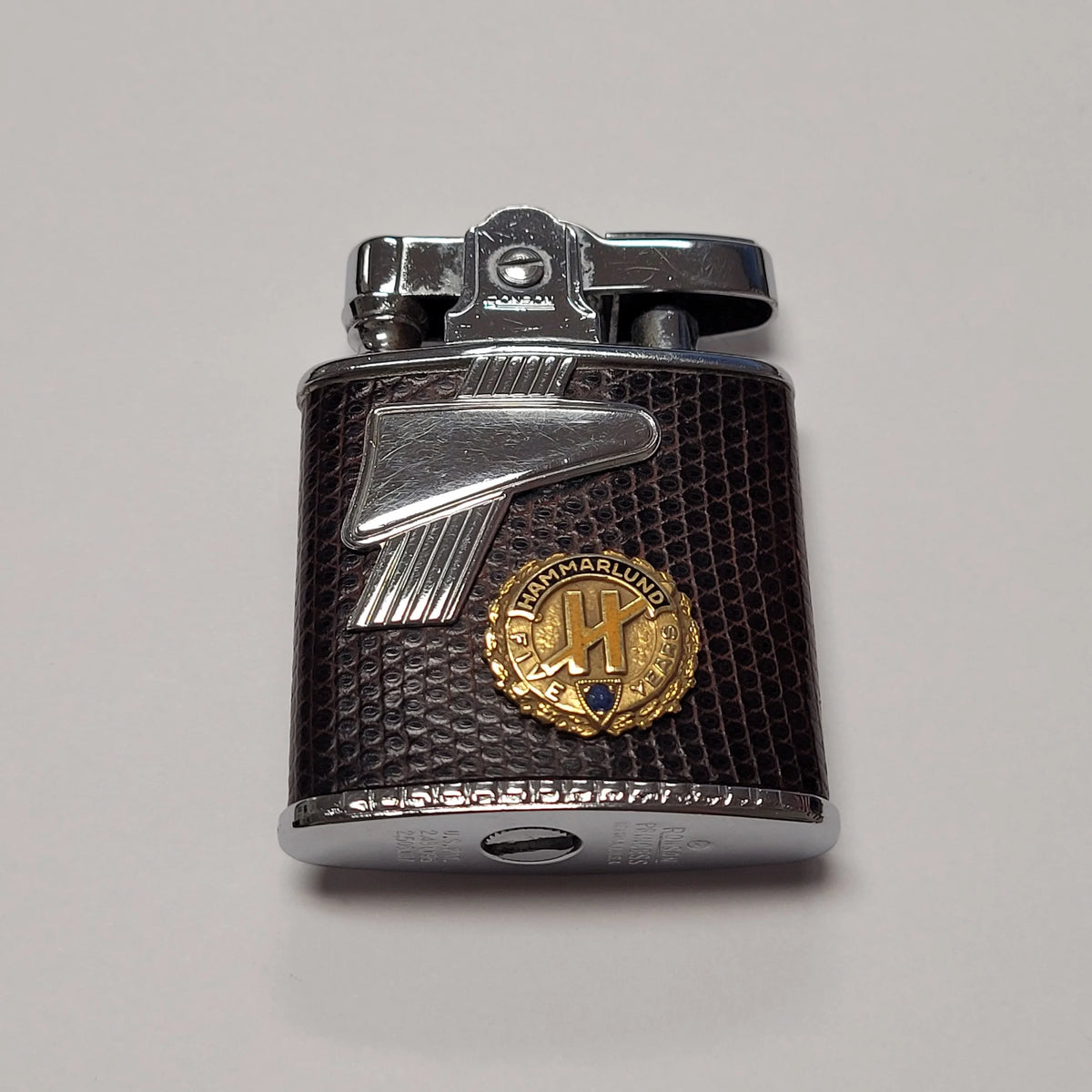 1930s Ronson Princess Hammarlund Anniversary Emblem Lighter