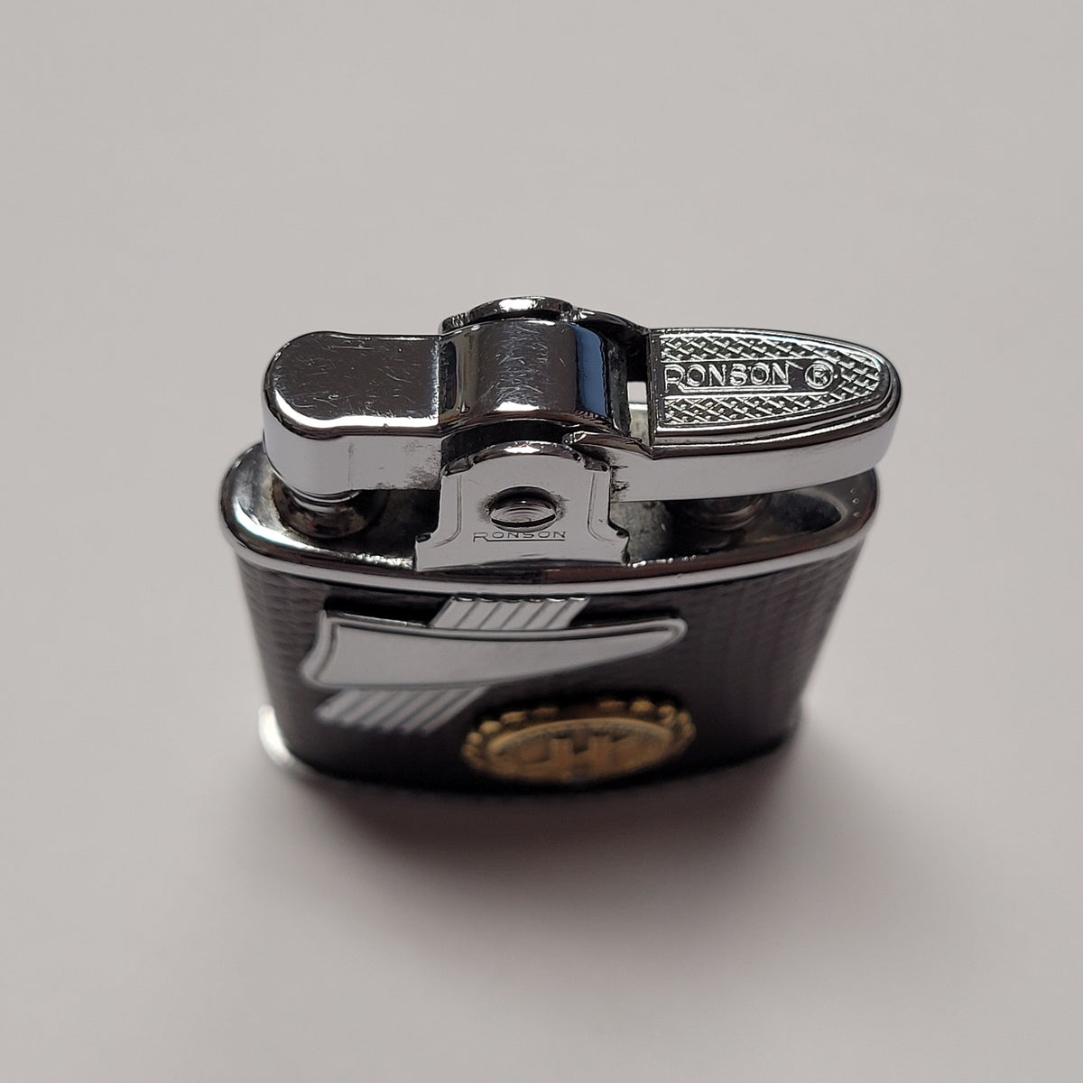 1930s Ronson Princess Hammarlund Anniversary Emblem Lighter