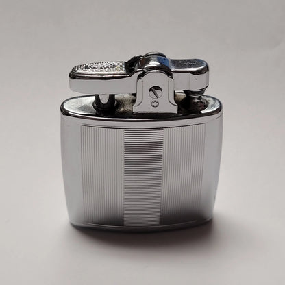 1930s Ronson Standard Flo-Line Panels Chrome Lighter