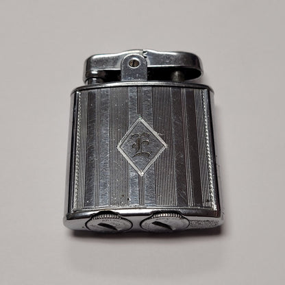 1930s Ronson Princess De-Light Chrome Petrol Lighter
