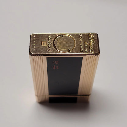 S.T. Dupont Ligne 1 Black Chinese Lacquer & Gold Plated