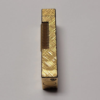 Alfred Dunhill Rollagas Gold Plated & Florentine Design